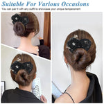 HASTHIP Floral Twist Bun Maker for Women