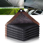 HASTHIP Garden Sun Shade Sail for Patio and Plants featuring 2×3m HDPE UV Cloth | Black