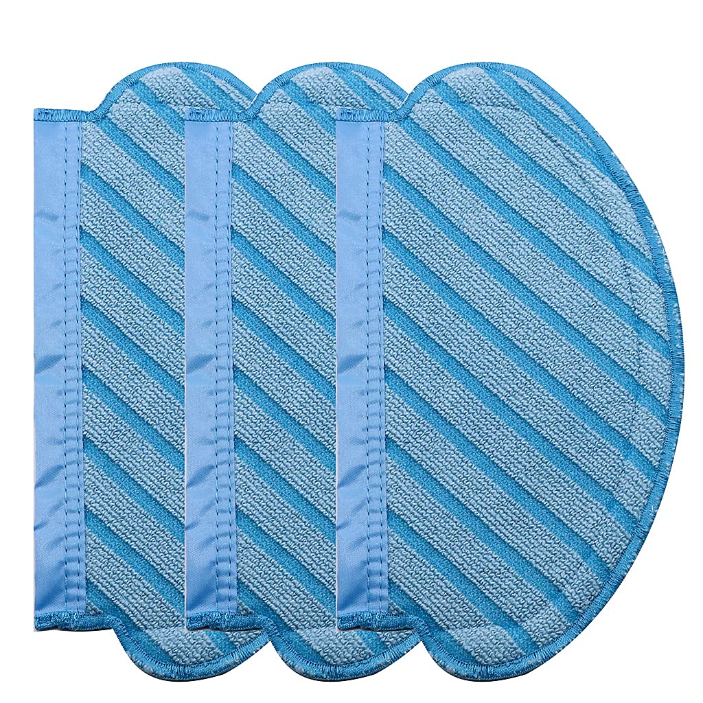 HASTHIP® 3 Pcs Mop Cloth Pads for Ecovacs Deebot Ozmo 920 950 Vacuum Cleaner Parts Vacuum Cleaner Replacement Parts Acccessory.