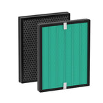 HASTHIP® Air Filter Replacement for Coway Airmega 150 AP-1019C, True HEPA and Activated Carbon Filter, Captures Dust, Odors, Smoke and Allergens, High Efficiency Air Purifier Parts AP-1019C