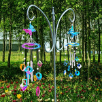 HASTHIP Resin Molds for DIY Wind Chimes with Butterfly and Geometric Designs | Home Decor Craft Kit