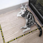 HASTHIP Caution Line Washi Tape Set for DIY Crafts with 16 Rolls and 8 Unique Designs