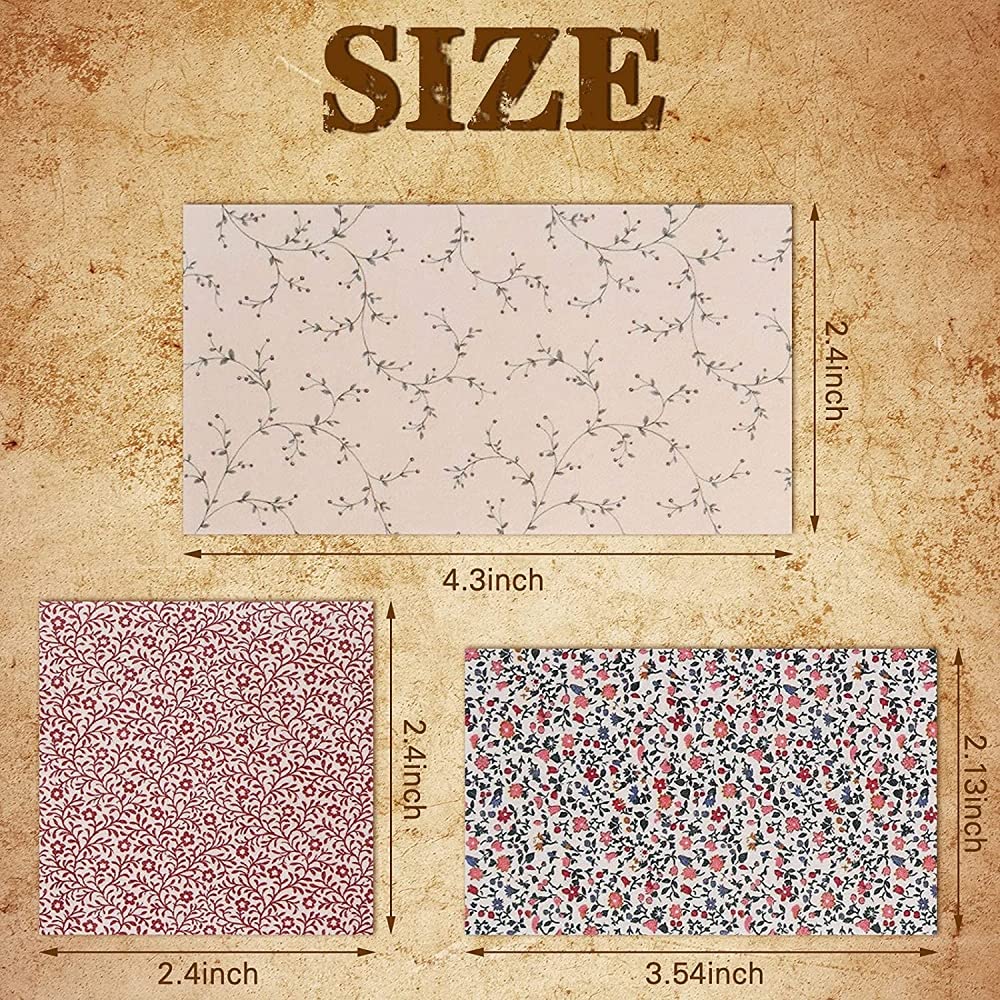 HASTHIP Vintage Scrapbook Paper Supplies for DIY Journaling with 360 Sheets in 6 Sets | Textured Matte Single Sided Designs