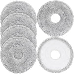 HASTHIP® 6-Pack Mop Pads Compatible with Dreame L40 Ultra,X40 Ultra,X50 L50 L10S L10S Pro Heat Gen2 L40S X30 L10 Robot Vacuum