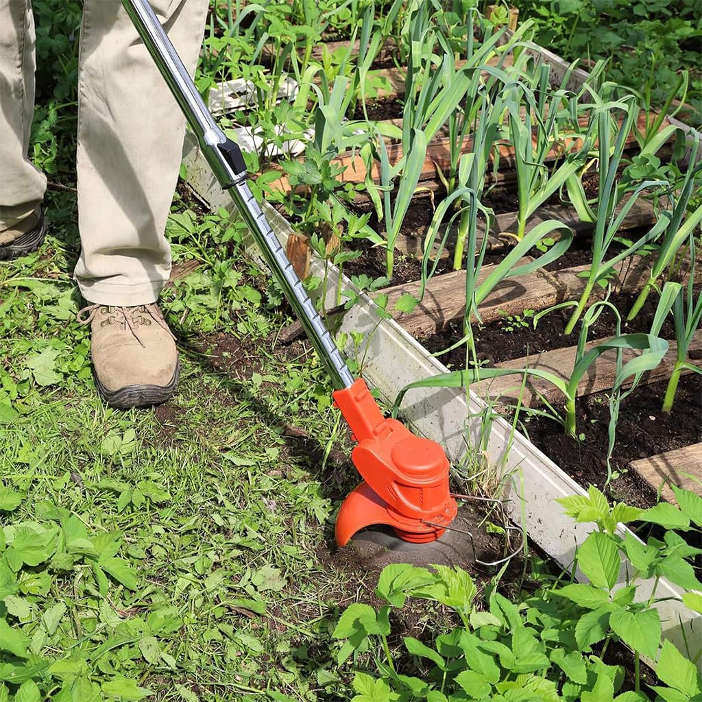 HASTHIP Metal Lawn Mower Saw Blades 6 inch Pack of 5 with Straight Edge Steel Design for Efficient Trimming
