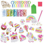HASTHIP® Big Gem Unicorn Diamond Painting Kit - 5D Diamond Art for Kids