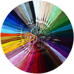 HASTHIP Handcraft Tassels for Jewelry Making and Bookmarks featuring 76 Pcs in 38 Colors | Soft Polyester DIY Craft Accessories