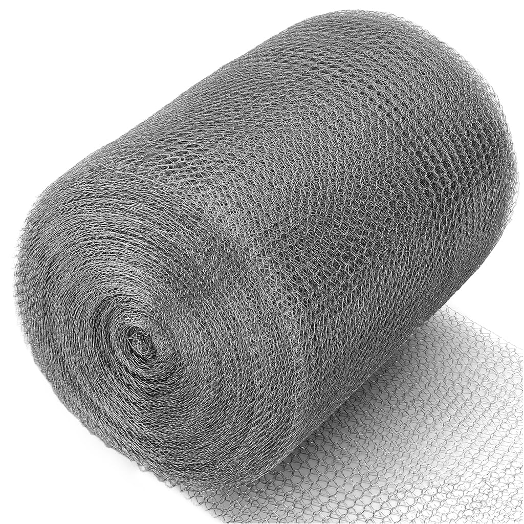 HASTHIP Stainless Steel Woven Wire Mesh for Fencing and Screening 12.7cm x 10m | Cuttable Fine Net