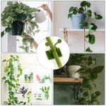 HASTHIP® Plant Support Clips Wall Fixture for Climbing Vine Creeper Garden Yard 150PCS