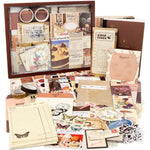 HASTHIP DIY Journaling Kit for Scrapbooking with 129 pcs A5 Notebook and Stickers | Creative Gift for Teen Girls