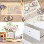 HASTHIP Washi Tape for DIY Journals and Planners featuring Unicorn and Rainbow Designs | 10 Rolls