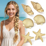HASTHIP® 6 Pinzas para el Pelo para Mujeres y niñas