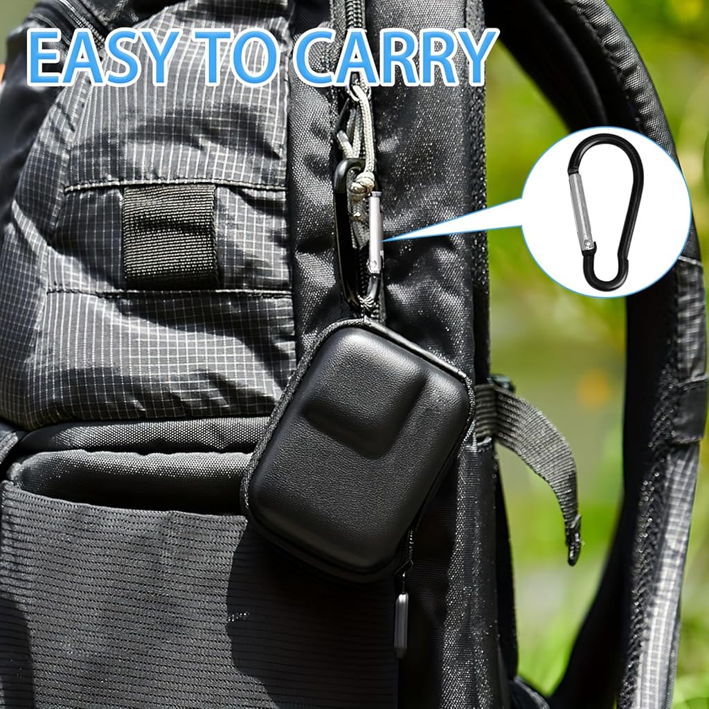 HASTHIP® Mini bolsa de almacenamiento impermeable para Hero 13/12/11/10/9/8/7/6, color negro
