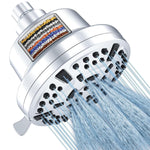 HASTHIP Filtered Shower Head with 20 Stage Filtration and 8 Spray Modes | 5 inch High Pressure Design