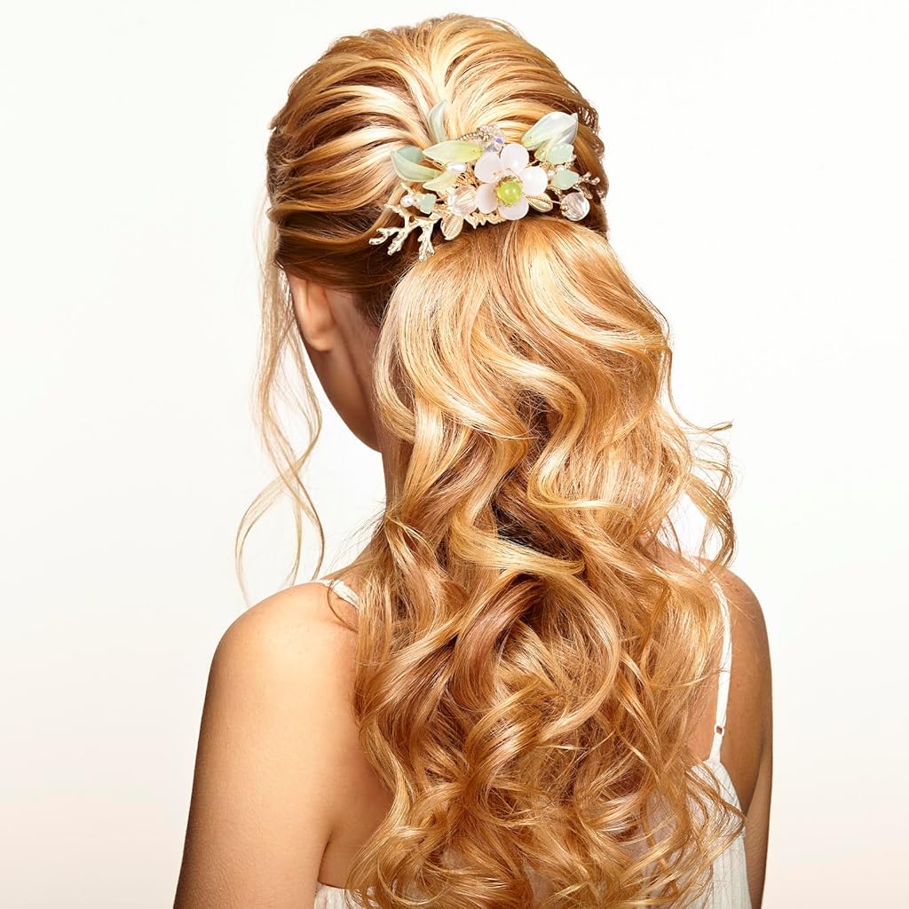HASTHIP® 6 horquillas con borlas de flores de lirio