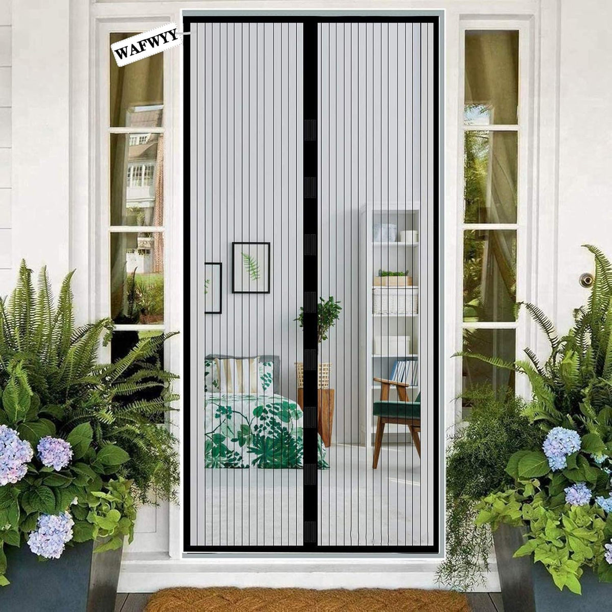 HASTHIP Mosquito Net for Bed featuring 190x100x80cm Freestanding Design and Glass Fiber Frame