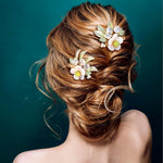 HASTHIP® 6 horquillas con borlas de flores de lirio
