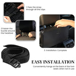 HASTHIP® Car Tray Table, Multi Functional Portable Foldable Car Backseat Tray Desk,