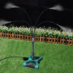 HASTHIP® 10 Meters Misting System Flexible Multi-nozzle Water Spraying Device Outdoor Water Sprayer Garden Cooling System Free Standing Misting System Water Saving Mister for Patio, Garden, Backyard