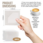 HASTHIP® Portable Coffee Filter Bag with Hanging Ear Design,
