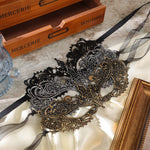 HASTHIP® 3 Piezas Máscaras Venecianas para Mujer,Máscaras de Encaje Negra Dorada Plateada,Antifaz de Fiesta para Halloween Carnaval Baile Disfraces y Eventos Noche