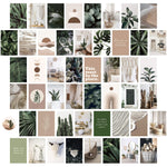 HASTHIP Wall Sticker Photo Display for Room Decor with 50 Sheet 4x6 in Art Cards | Forest and Desert Collection