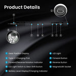 HASTHIP® Electric Screwdriver Set, Rechargeable Mini Screwdriver Set, 50 in 1 Power Repair Tool Kit with Torque and Power Display,