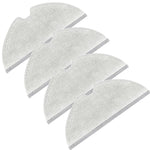 HASTHIP® 4Pcs Replenishment Kit Mop Cloth for Drea*me D9/D9 Pro/D9 Max /F9/F9 Pro/L10 Pro Robot Vacuum Cleaner, Replacement Accessories Cleaning Tools Washable and Reuseable Absorbent Mop Pad