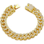 HASTHIP Men's Layered Chain Bracelet