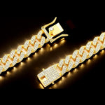 HASTHIP Men's Layered Chain Bracelet