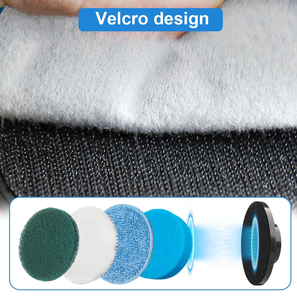 HASTHIP Replacement Hook & Loop Pad for Electric Scrubbers