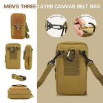 HASTHIP Men's 6.5-Inch Belt Phone Pouch