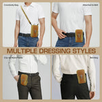 HASTHIP Men's 6.5-Inch Belt Phone Pouch