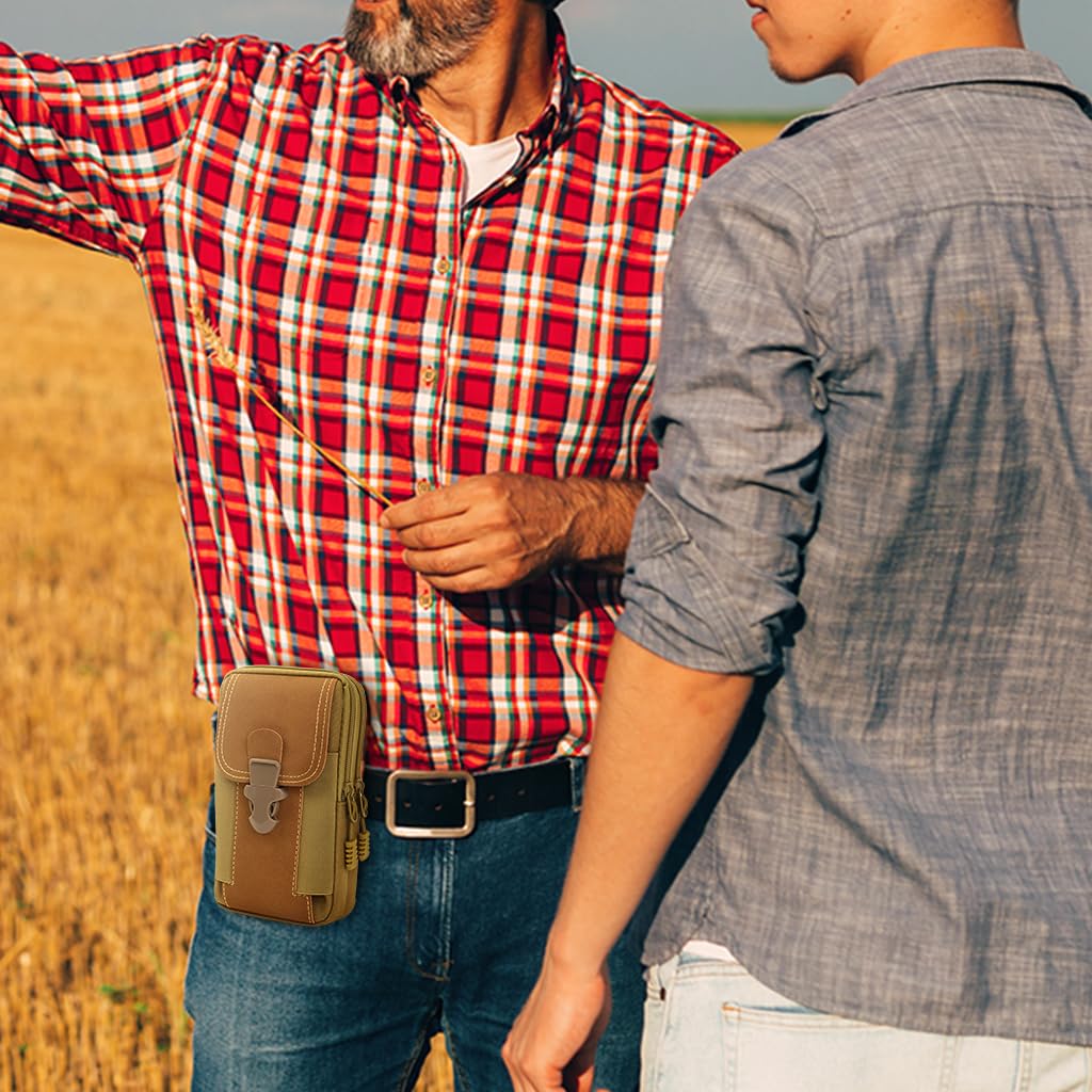 HASTHIP Men's 6.5-Inch Belt Phone Pouch