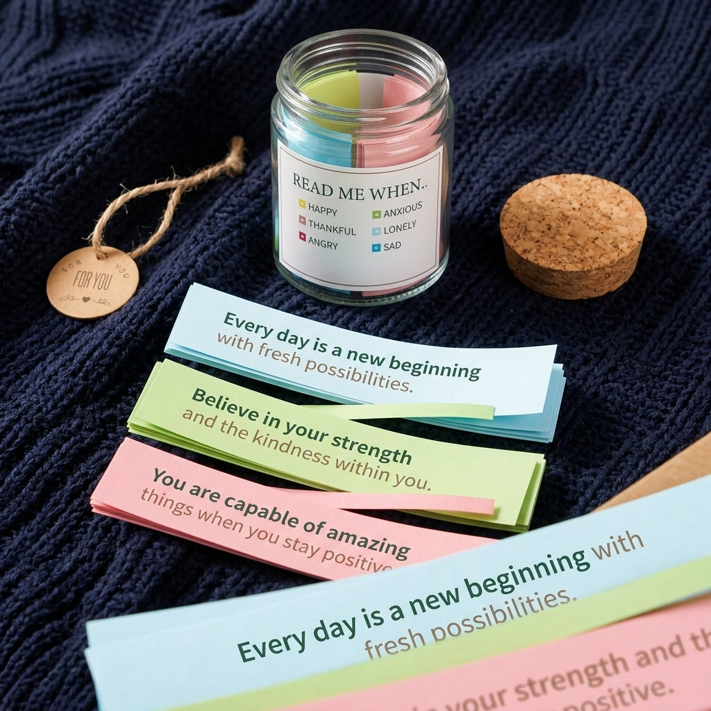 HASTHIP 90-Piece Bible Verse Prayer Jar
