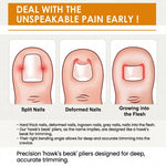 HASTHIP® 6-Piece Wide Jaw Nail Clipper Kit