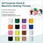 HASTHIP Sewing Kit Set with Threads, Bobbins, Needles and Presser Feet for Home, Office and Travel