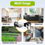 big rat trap cage transparent ABS self-locking door for living room,kitchen,vegetable garden use and attic storage