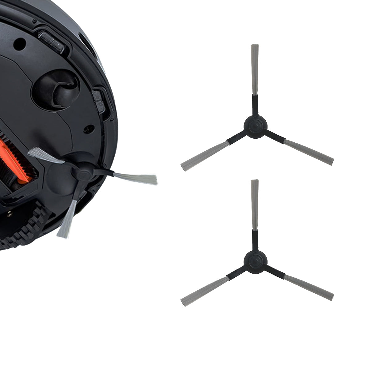 HASTHIP® Replacement Mi Robot Vacuum Side Brushes Compatible with Mi Robot Vacuum-Mop P Replacement Accessories for Mi Mop P.