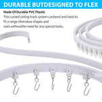 HASTHIP® 9.6ft/3m Flexible Ceiling Curtain Track