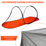 HASTHIP® Folding Mosquito Net Travel Pop-up Mosquito Net Tent-like Zipping Up Mosquito Net Camping Mosquito Net Waterproof Oxford Cloth Mosquito Net for Hotel, Camping, Hotel, 200x72x70cm