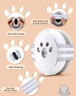 HASTHIP® 2-in-1 Baby Ear Muffs Noise Protection, Adjustable Baby Headphones with Stretchy Band,