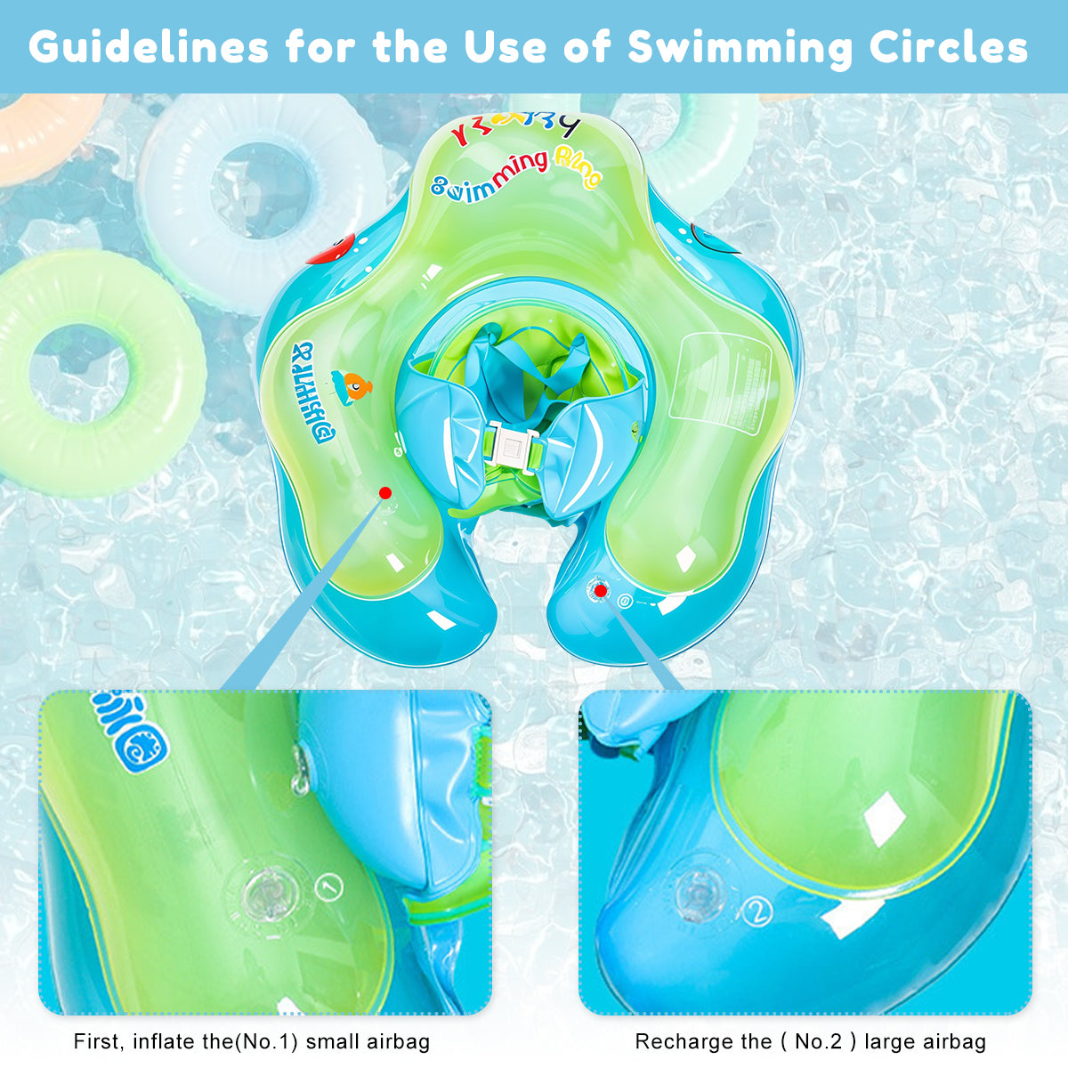 HASTHIP® Baby Floats for Swimming Pool