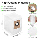 HASTHIP® 4Pcs Dustbins Replacement for Dreame D10s Plus Vacuum Cleaner Dust Bags Vacuuming Reuseable Dust Collection Bags for Hair, Dirt, and Debris.
