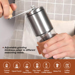 HASTHIP® Manual Coffee Grinder Brewing Integrated Stainless Steel