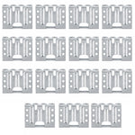 HASTHIP 304 Stainless Steel Solar Panel Water Drainage Clips for 35mm Framed Panels, Snap-On Fit