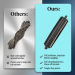 HASTHIP TriCut Replacement Main Brush for Dreame and MOVA Vacuums, Washable Anti-Tangle Design
