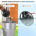 HASTHIP® 2-Pack Mice Trap Mouse Trap Quick Response Snap Trap Reuseable Mouse Trap Disk Strong Spring-loaded Round Mouse Trap for Kitchen, Garage