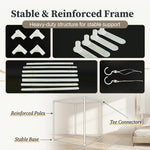 HASTHIP Single Princess Style Mosquito Net Canopy with Breathable Polyester Mesh for Bedroom