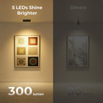 HASTHIP USB Cordless LED Wall Lamp with Remote Control
